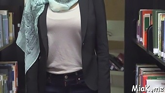 Big-Titted Arab Teen Jerks Off Hard And Gets Fucked