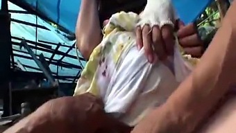 A Homeless Man Sexually Abuses A Pregnant Japanese Woman