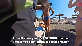Exclusive Italian Amateur Girl Engages In Outdoor Sexual Activities At A Nudist Beach