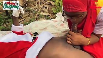 Top-Rated Romantic Nigerian Sex Scene In A Farmyard During Christmas. Sign Up For Red