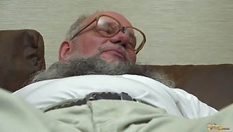 Grandfather Experiences Intense Pleasure As Granddaughter Gives Him Oral And Participates In Cum Exchange