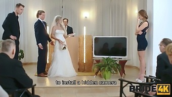 A Stunning Czech Bride Surprises Her Wedding Guests With A Steamy Sex Tape In Lingerie