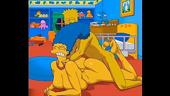 Marge, The Hot Housewife, Enjoys Anal Sex And Cums Hard With Pleasure