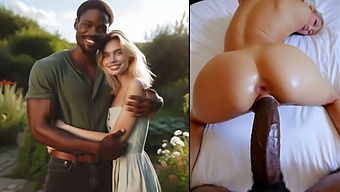 My Stunning Blonde Spouse Is Thoroughly Ravished By Her New Ebony Paramour In A Wild Gangbang Session!