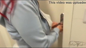 I Have A Hot And Steamy Affair With My Stepmother In The Bathroom Of A Shop And She Is A Milf.