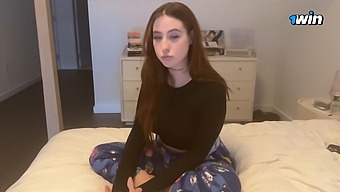 Hot Redhead Gets A Creampie In Homemade Video Before Class.
